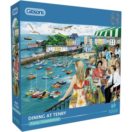 Gibsons Dining at Tenby 1000 Piece Jigsaw Puzzle G6438