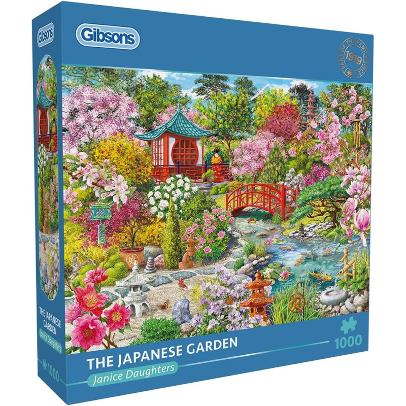 Gibsons The Japanese Garden 1000 Piece Jigsaw Puzzle G6430