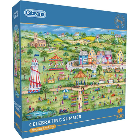 Gibsons Celebrating Summer 500 Piece Jigsaw Puzzle G3163