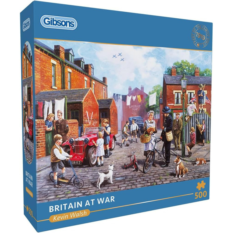 Gibsons Britain at War 500 Piece Jigsaw Puzzle G3169