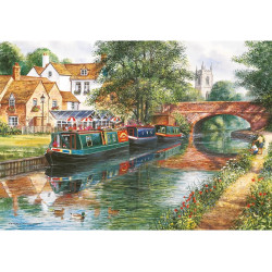Gibsons Terry's Waterways 4 x 500 Piece Jigsaw Puzzle G5070