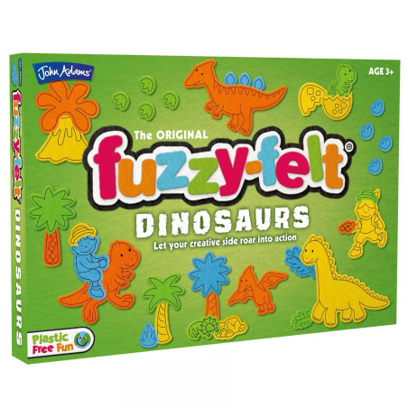 John Adams Fuzzy Felt Dinosaurs Crafting Kit