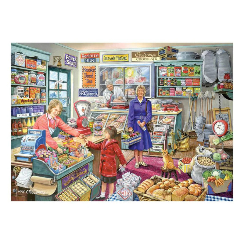 The House of Puzzles -Pennies To Spend- Big 500 Piece Jigsaws The House of Puzzles -Pennies To Spend- Big 500 Piece Jigsaws