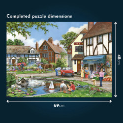 The House of Puzzles - Checking the Line 1000 Piece Puzzle