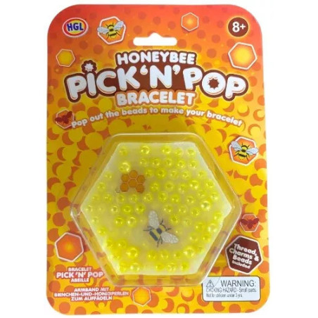 Honeybee Pick N Pop Bracelet Fidget Toy