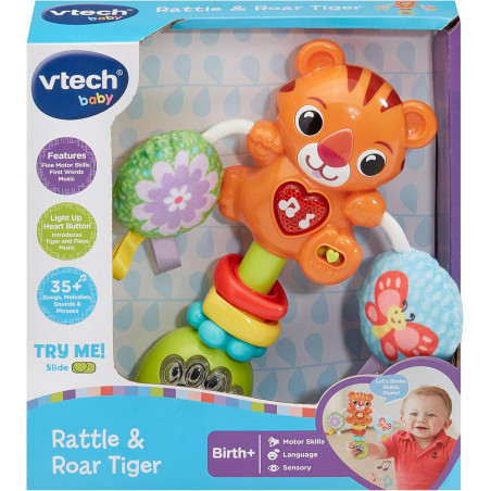VTech Baby Rattle & Roar Tiger Interactive Baby Toy