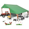 Britains 1:32 Building Set with Case Tractor Toy Tomy