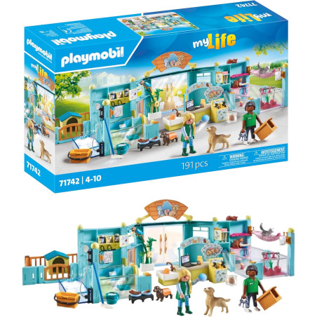 Playmobil My Life Animal Hotel Figures Set 71742