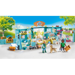 Playmobil My Life Animal Hotel Figures Set 71742