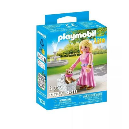PLAYMOBIL My Life It-Girl with Chihuahua 71737 Figure Pack