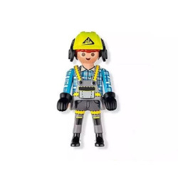 Playmobil Action Heroes Set 71752 Construction Worker with Compressor
