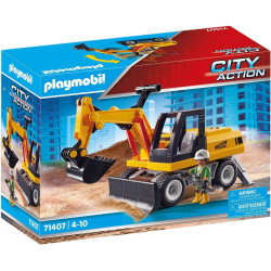 Playmobil 71407 Excavator Action Heroes Set