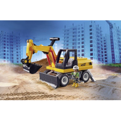 Playmobil 71407 Excavator Action Heroes Set