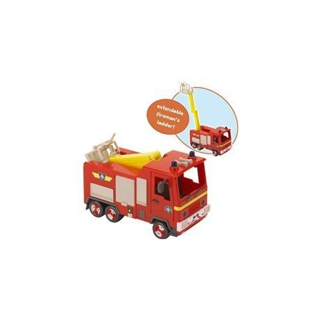 Fireman Sam Vehicle And Accessory Set - Jupiter Fire Engine