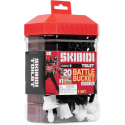 Skibidi Toilet Battle Bucket Collectible Figures