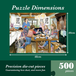 Falcon de luxe Afternoon Puzzling 500 Piece Jigsaw Puzzle
