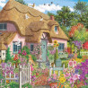 Falcon de luxe Thatched Cottage 1000 Piece Jigsaw Puzzle