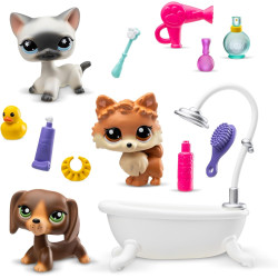 Littlest Pet Shop Bandai Grooming Spa Play Pack