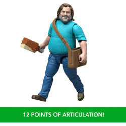 Mattel Minecraft Action Figure & Accessories Set, 4-inch Steve Posable Character