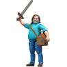 Mattel Minecraft Action Figure & Accessories Set, 4-inch Steve Posable Character