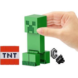 Mattel Minecraft Action Figure & Accessories 2-Pack with Creeper