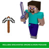 Mattel Minecraft Action Figure & Accessories Steve