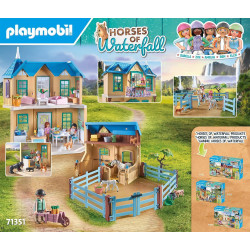 Playmobil 71351 Horses of Waterfall - Waterfall Ranch