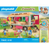 Playmobil 71441 Country- Cosy Train Café with Vegetable Garden