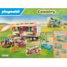 Playmobil 71441 Country- Cosy Train Café with Vegetable Garden