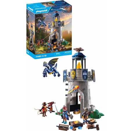 Playmobil 71483 Knight's Tower with Blacksmith and Dragon