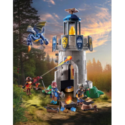 Playmobil 71483 Knight's Tower with Blacksmith and Dragon