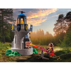 Playmobil 71483 Knight's Tower with Blacksmith and Dragon