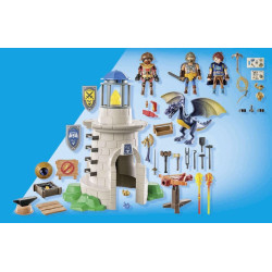 Playmobil 71483 Knight's Tower with Blacksmith and Dragon
