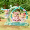 Sylvanian Families 5801 Deer Babies - Floral Swing Set