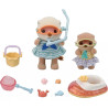 Sylvanian Families 5804 Sea Otter Sisters-Splashy Snorkel Set