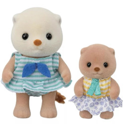 Sylvanian Families 5804 Sea Otter Sisters-Splashy Snorkel Set