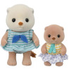 Sylvanian Families 5804 Sea Otter Sisters-Splashy Snorkel Set