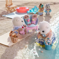 Sylvanian Families 5803 Sea Otter Family Playset