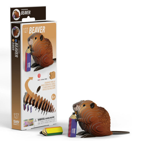 Eugy Build Your Own 3d Models Beaver 127