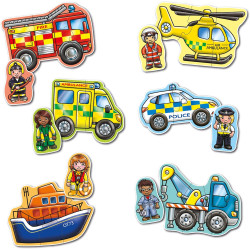 Orchard Toys Big Wheels Jigsaw Puzzle