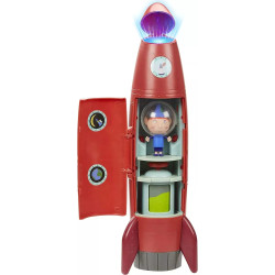 Ben & Holly Electronic Lights and Sounds Elf Rocket Playset Includes Ben Elf