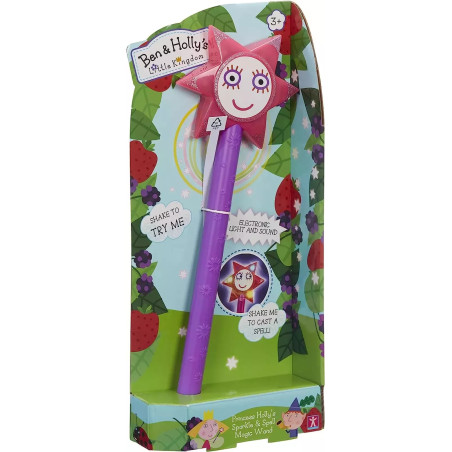 Ben & Holly Princess Sparkle & Spell Magic Wand with Sounds & Speech