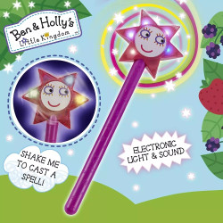 Ben & Holly Princess Sparkle & Spell Magic Wand with Sounds & Speech