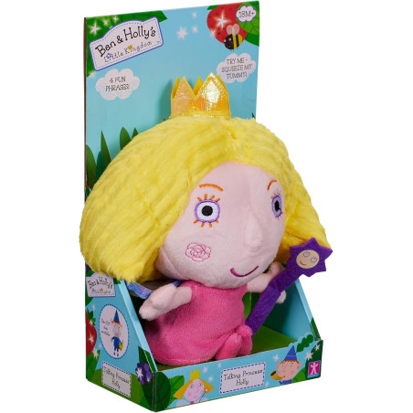 Ben And Holly's Little Kingdom 18cm Talking Holly Soft Plush Toy
