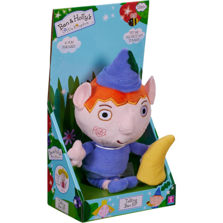 Ben And Holly's Little Kingdom 18cm Talking Ben Soft Plush Toy