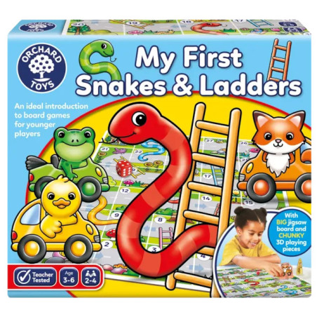Orchard Toys My First Snakes & Ladders Game