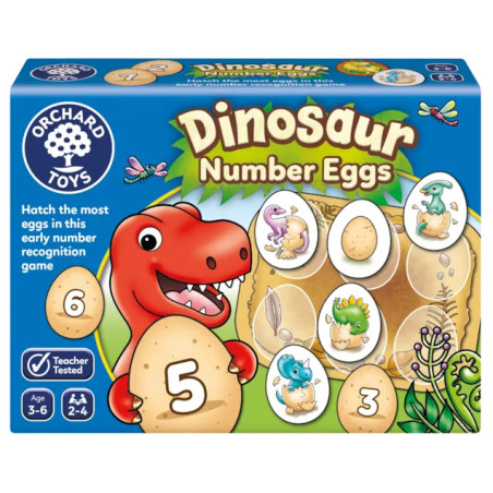 Orchard Toys Dinosaur Number Eggs Game