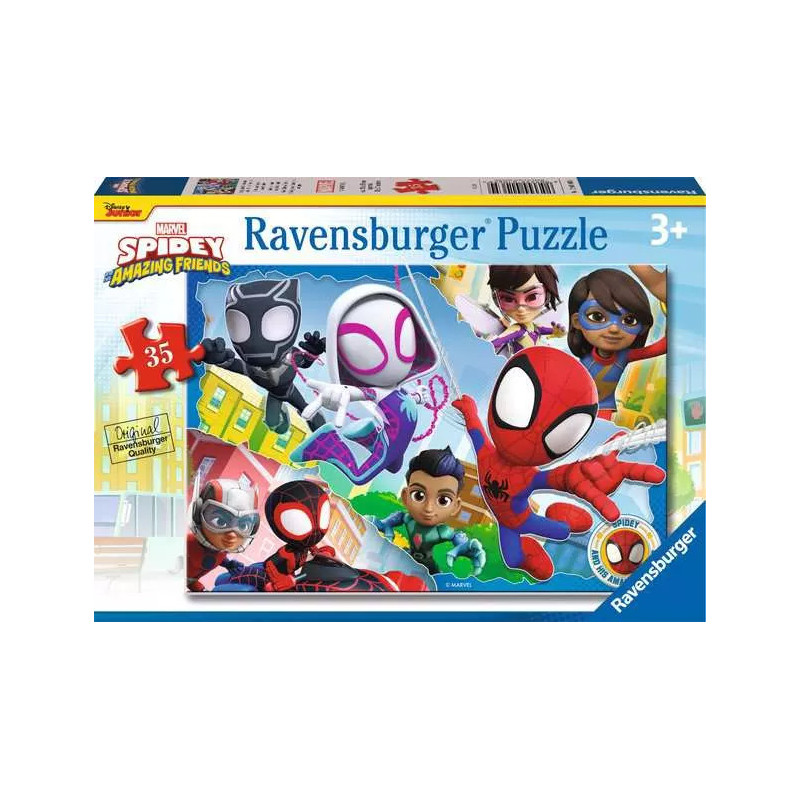 Spidey & His Amazing Friends 35 Pieces Ravensburger Puzzle Spidey & His Amazing Friends 35 Pieces Ravensburger Puzzle