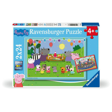 Ravensburger Peppa Pig Jigsaw Puzzle 2 x 24