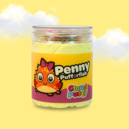 Slime Party Putty Pals Penny Pufferfish Cloud Sensory Putty